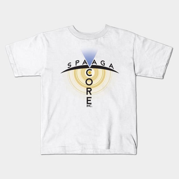 Spaaga Core Kids T-Shirt by MindsparkCreative